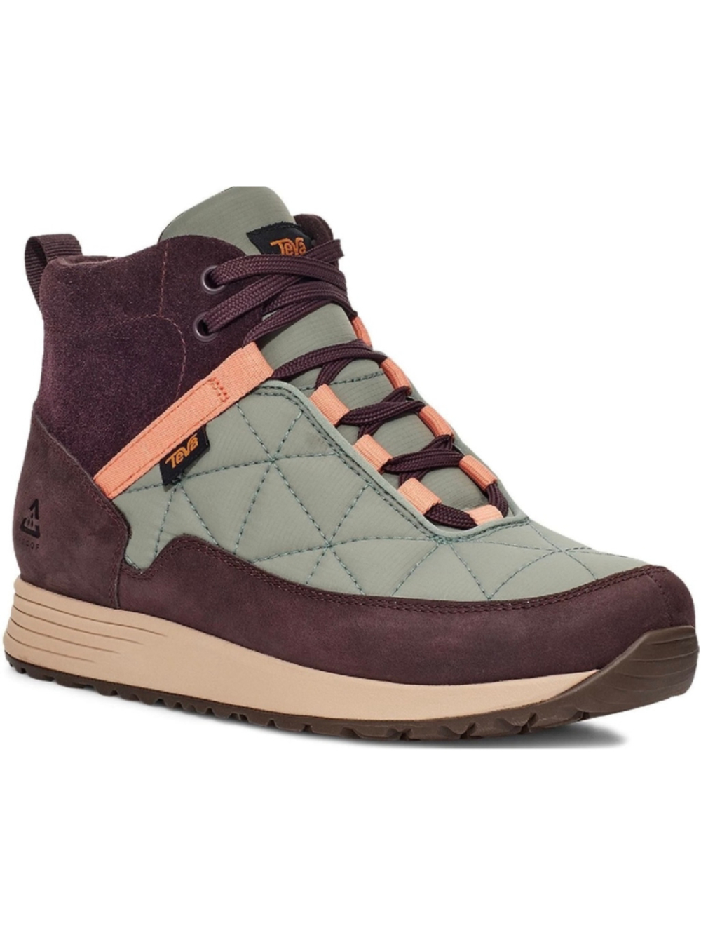 Women's Teva Ember Commute Waterproof Boots Size 10 Purple